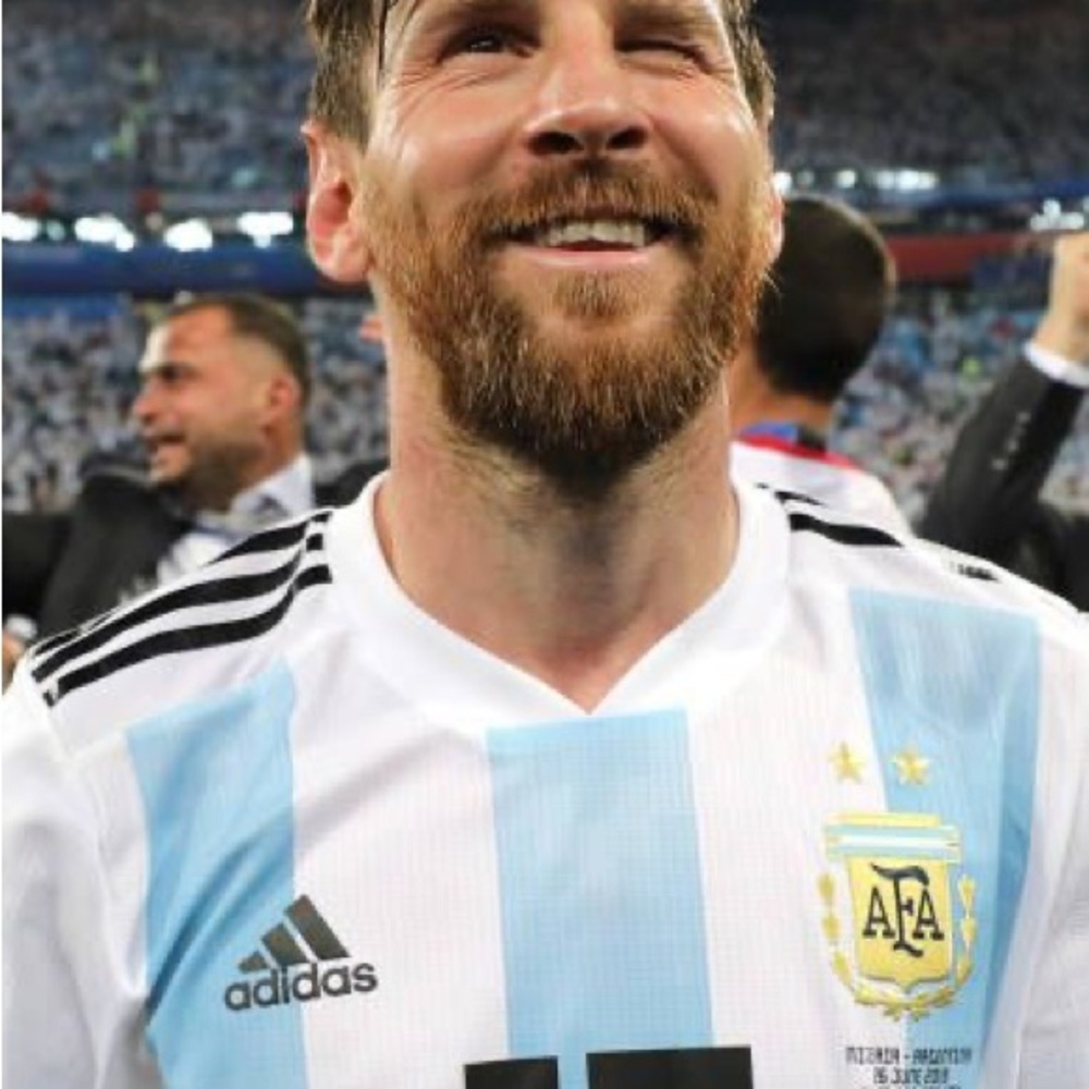 Messi Argentina 2018 World Cup Jersey medium